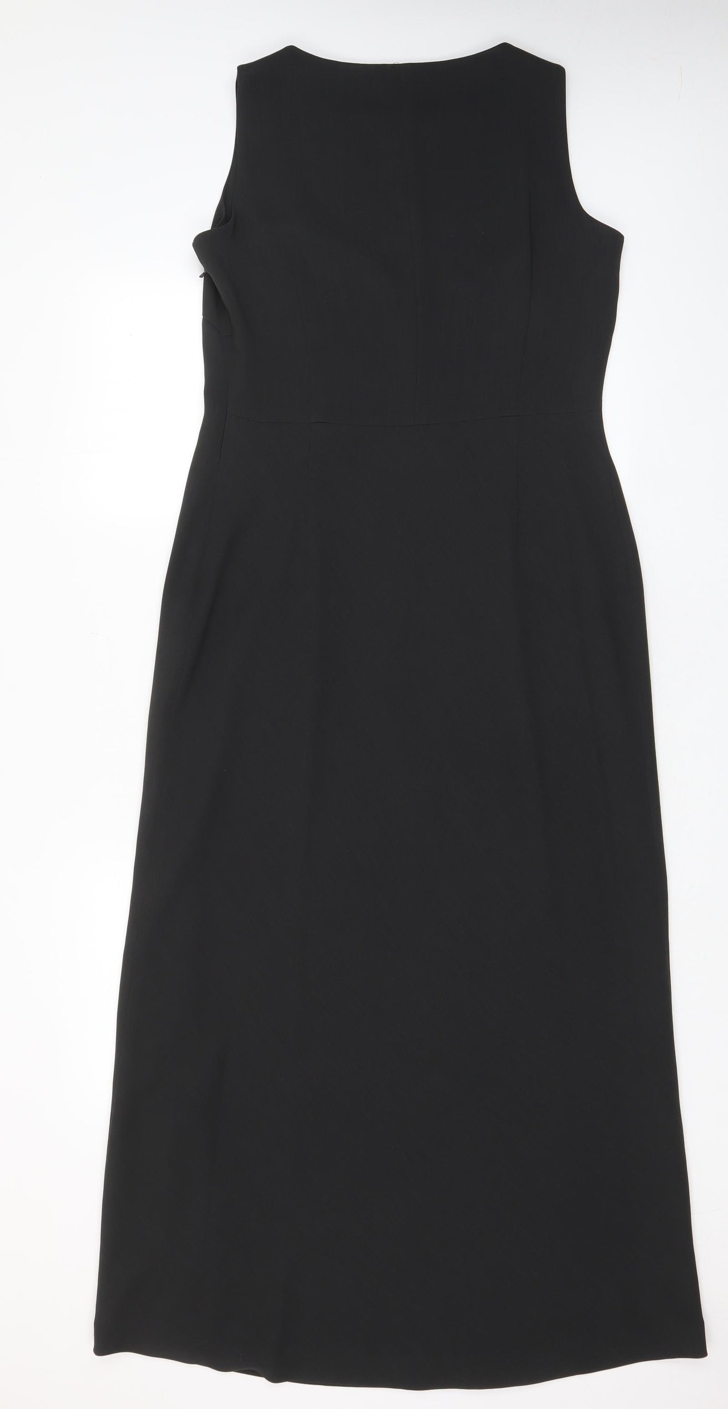 Free Planet Womens Grey Polyester A-Line Size 10 Boat Neck Zip