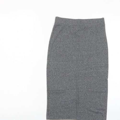 H&M Womens Gold Cotton Bandage Skirt Size S