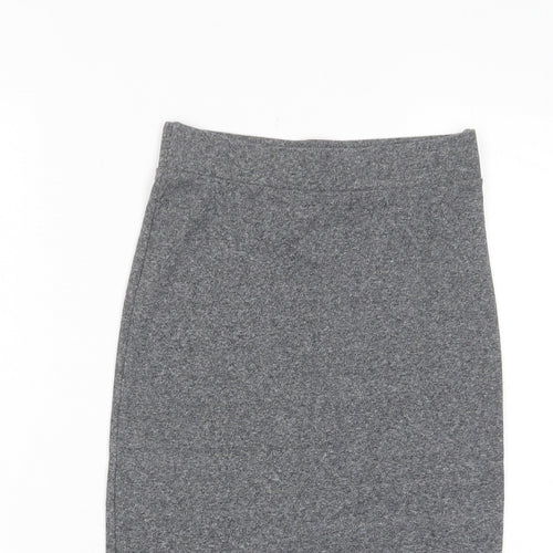H&M Womens Gold Cotton Bandage Skirt Size S
