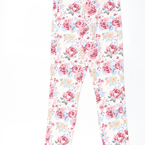 ASOS Womens Multicoloured Cotton Skinny Jeans Size 24 in L26 in Regular Zip - Pockets