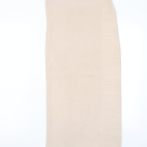 Topshop Womens Pink Acrylic Bandage Skirt Size S