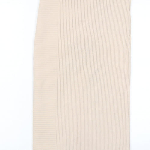 Topshop Womens Pink Acrylic Bandage Skirt Size S