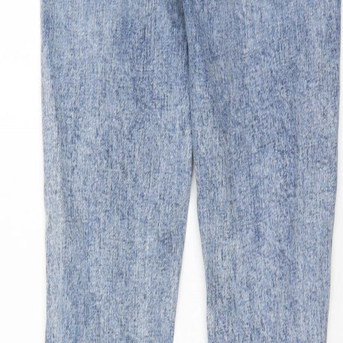 Gap Womens Blue Cotton Straight Jeans Size 27 in L27 in Regular Zip - Pockets