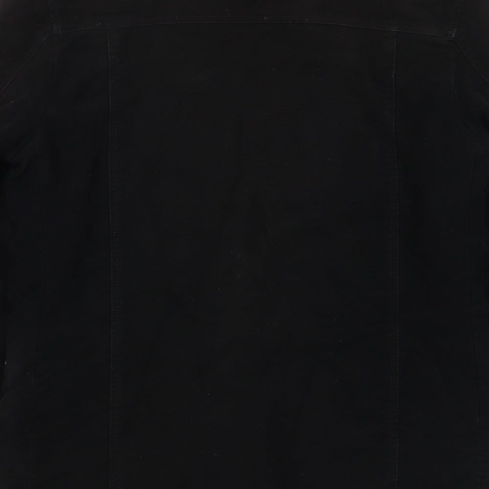NEXT Mens Brown Jacket Coat Size M Button - Pockets