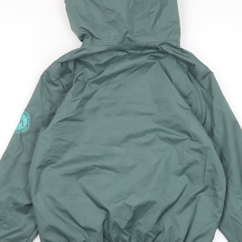 DECATHLON Boys Blue Jacket Size 10 Years Zip - Pockets