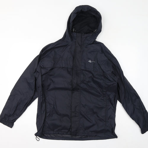 Scafell Rock Womens Blue Windbreaker Jacket Size M Zip