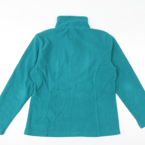 Lands' End Womens Blue Polyester Pullover Sweatshirt Size S Pullover