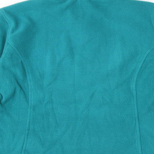 Lands' End Womens Blue Polyester Pullover Sweatshirt Size S Pullover