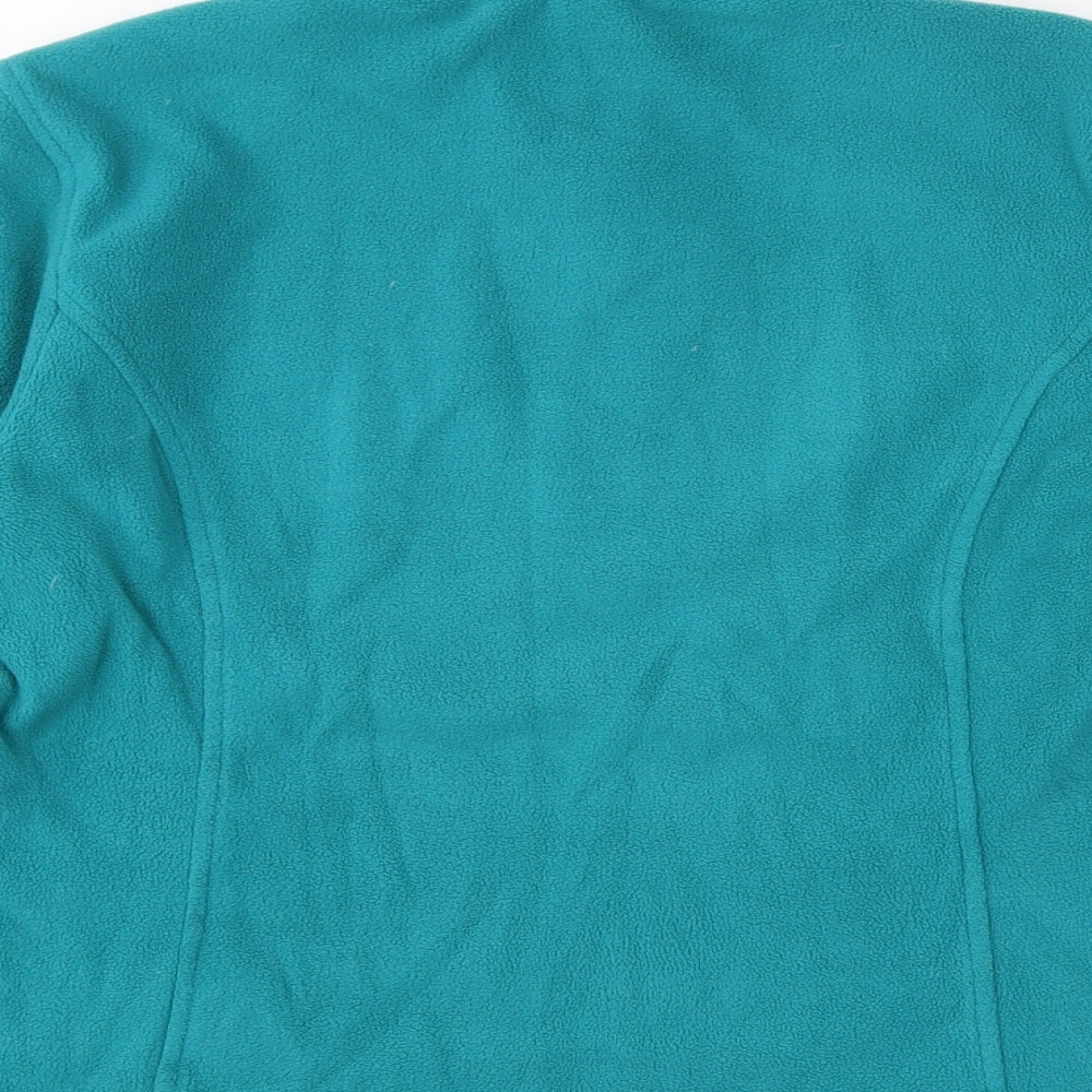Lands' End Womens Blue Polyester Pullover Sweatshirt Size S Pullover