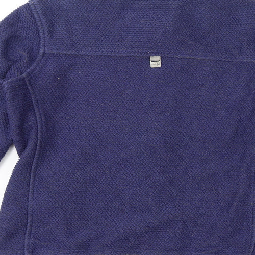Weird Fish Womens Blue Jacket Size 10 Zip