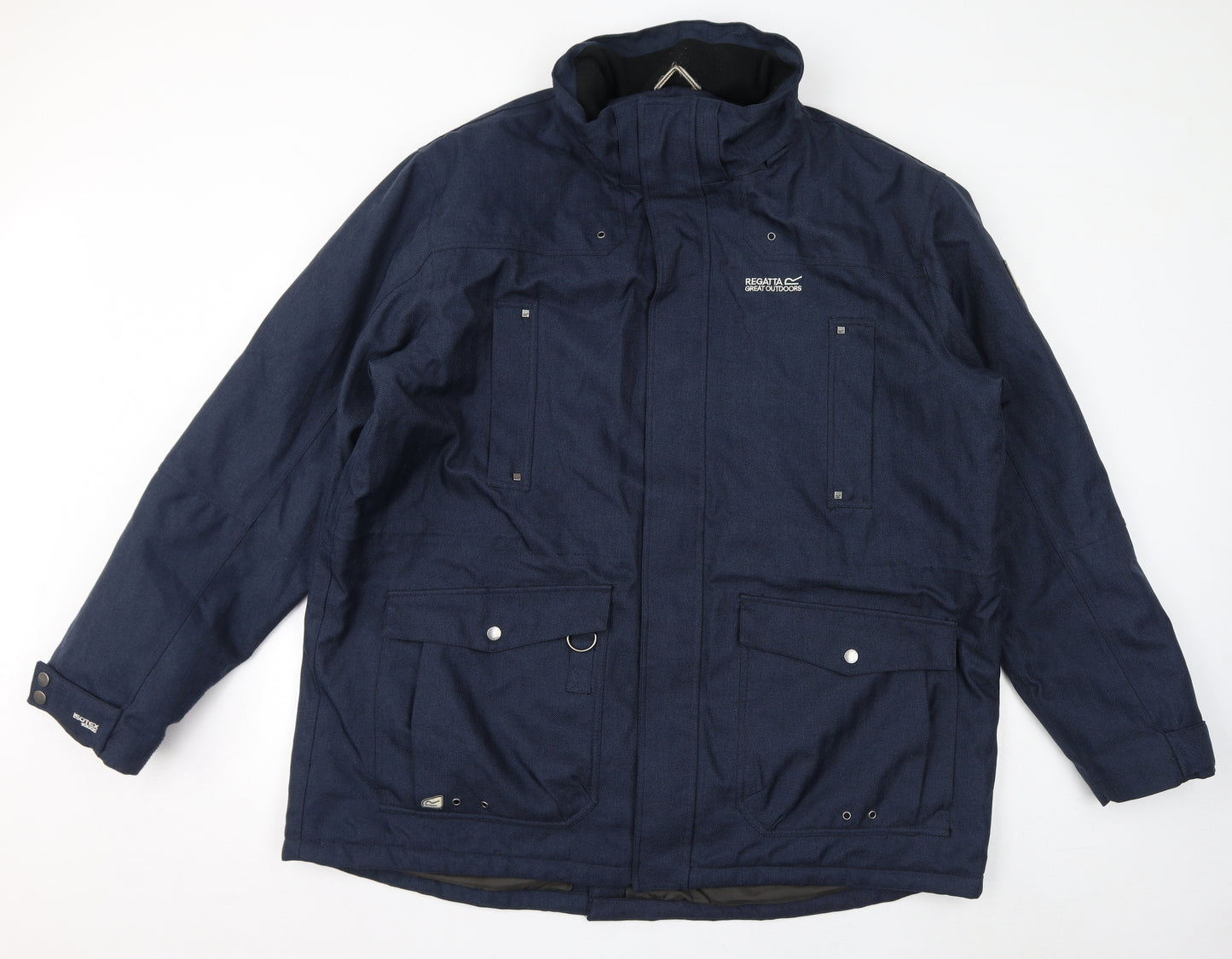 Regatta Mens Blue Jacket Size 3XL Zip