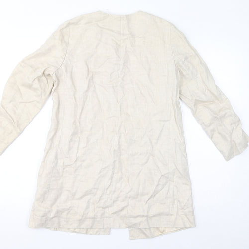 Zara Womens Ivory Jacket Size S