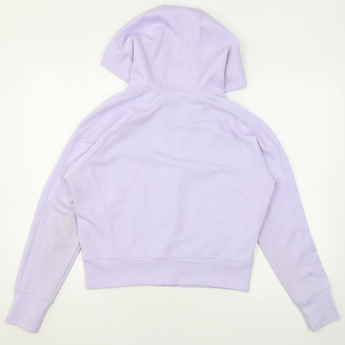 Yogalicious Womens Purple Polyester Full Zip Hoodie Size XL Zip
