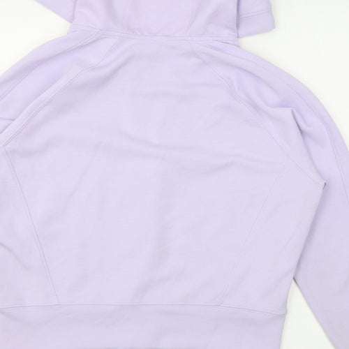 Yogalicious Womens Purple Polyester Full Zip Hoodie Size XL Zip