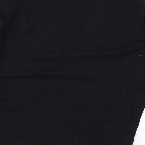 ASOS Mens Black Cotton Pullover Sweatshirt Size XS