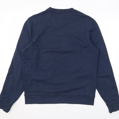 Original Penguin Mens Blue Cotton Pullover Sweatshirt Size L