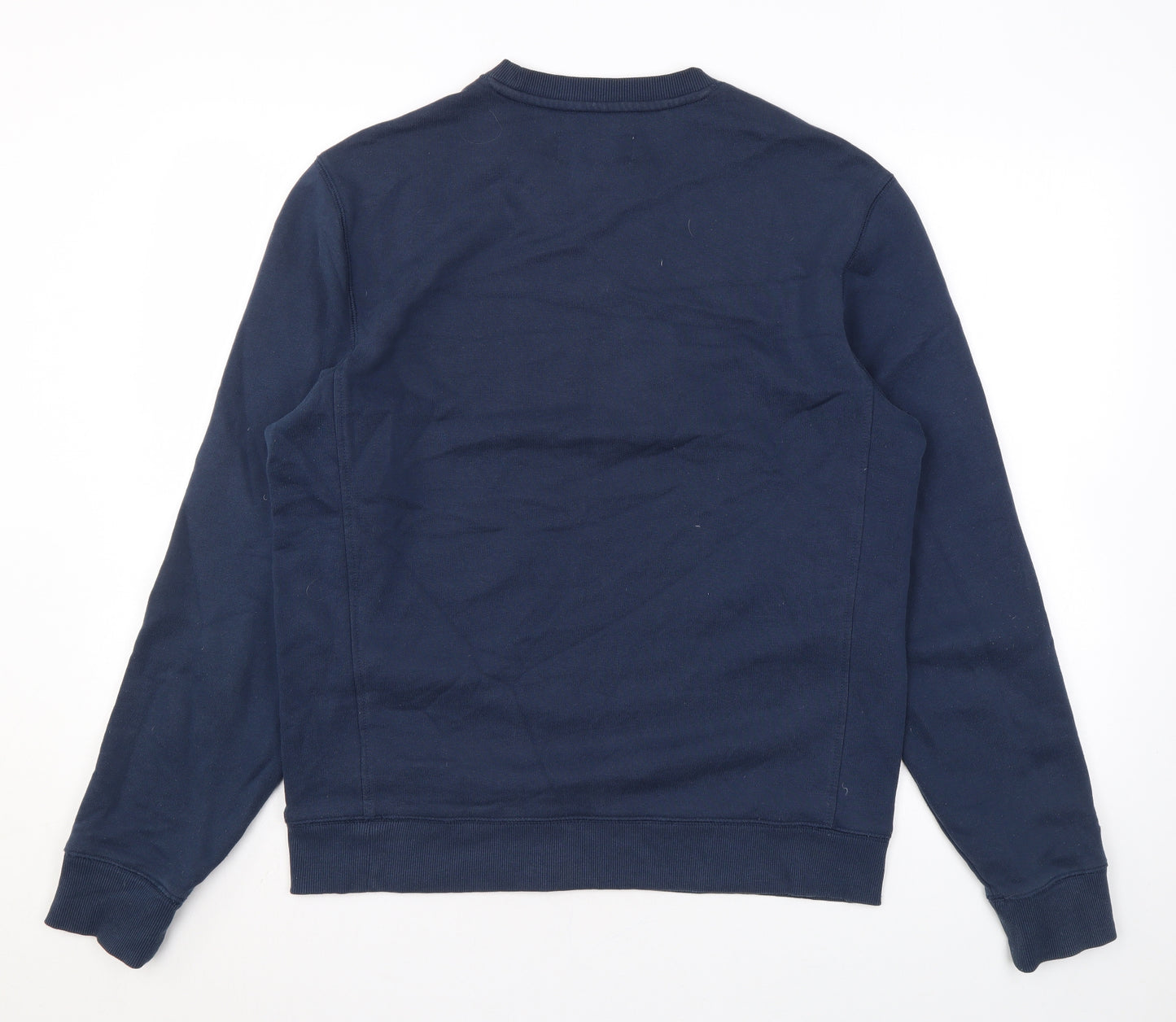 Original Penguin Mens Blue Cotton Pullover Sweatshirt Size L