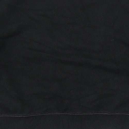 Missguided Womens Black Polyester Pullover Sweatshirt Size 8 Pullover