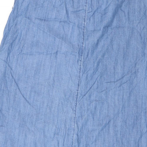 Gap Womens Blue Lyocell Playsuit One-Piece Size S L15 in Pullover