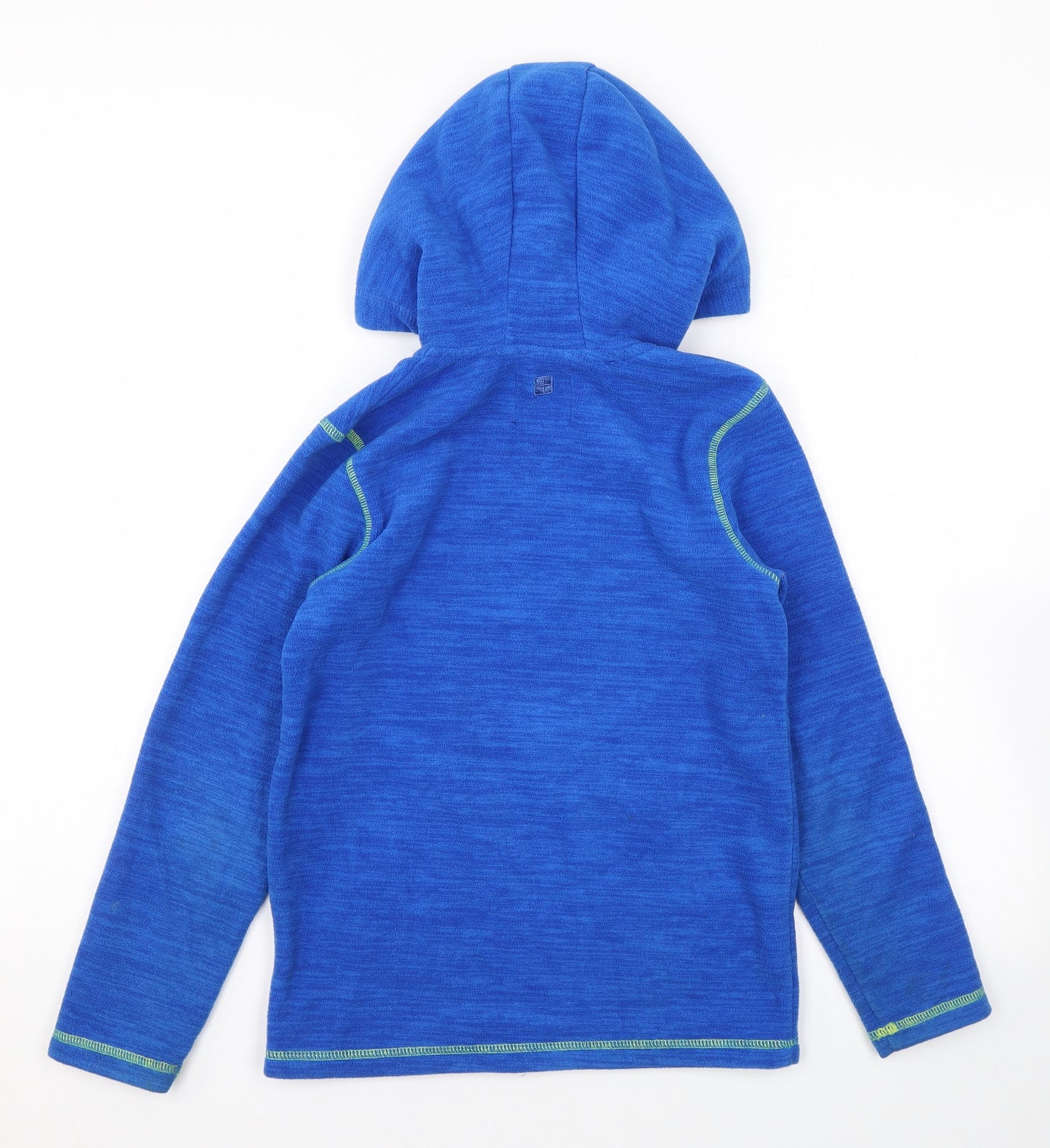 Mountain Warehouse Boys Blue Polyester Full Zip Hoodie Size 9-10 Years Zip