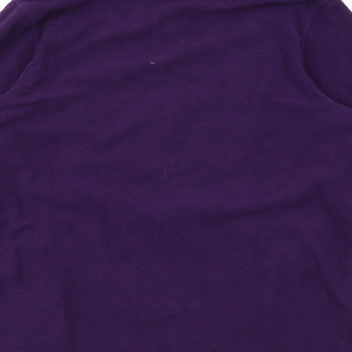 Freedom Trail Womens Purple Jacket Size 12 Zip