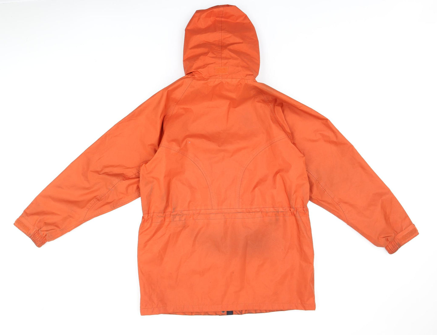Regatta Womens Orange Rain Coat Coat Size 10 Zip