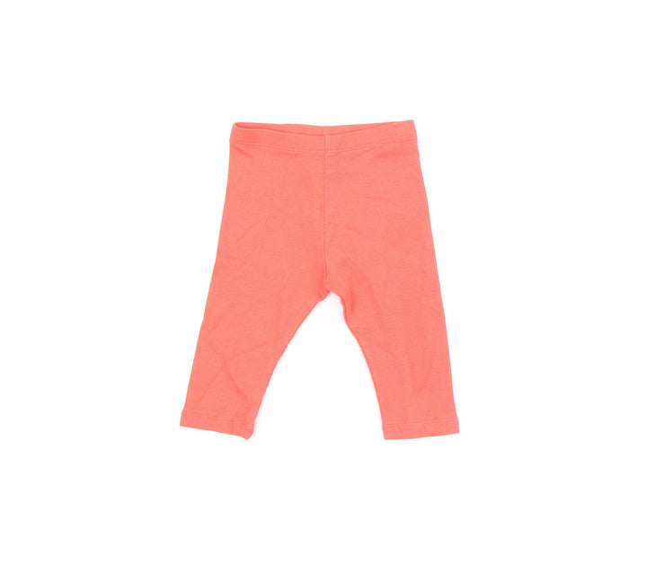 Marks and Spencer Baby Red Cotton Pedal Pusher Leggings Size 3-6 Months Pullover