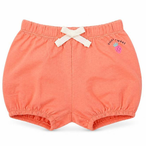Marks and Spencer Baby Pink Cotton Cropped Trousers Size 3-6 Months Drawstring