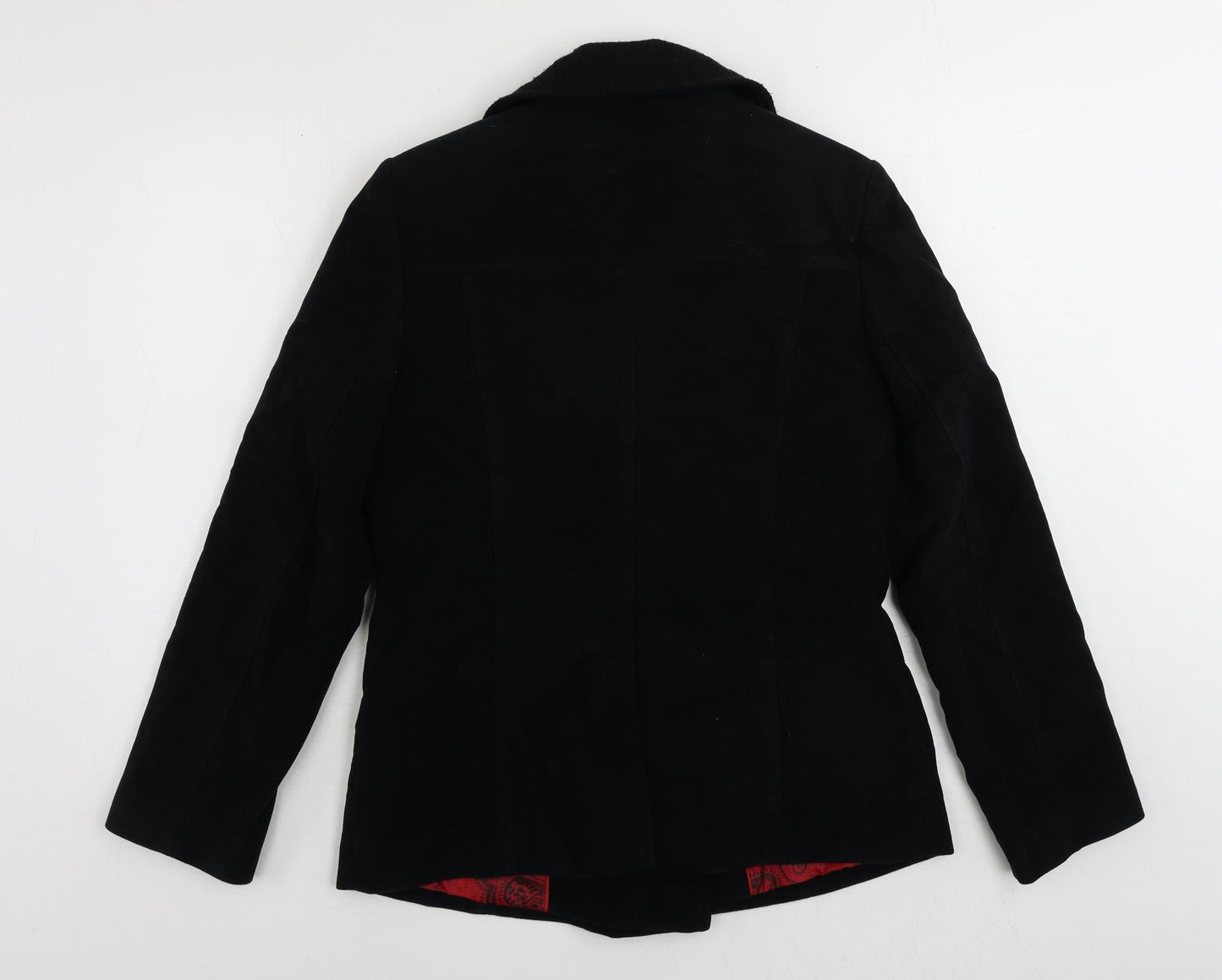 Per Una Womens Black Jacket Size 12 Button