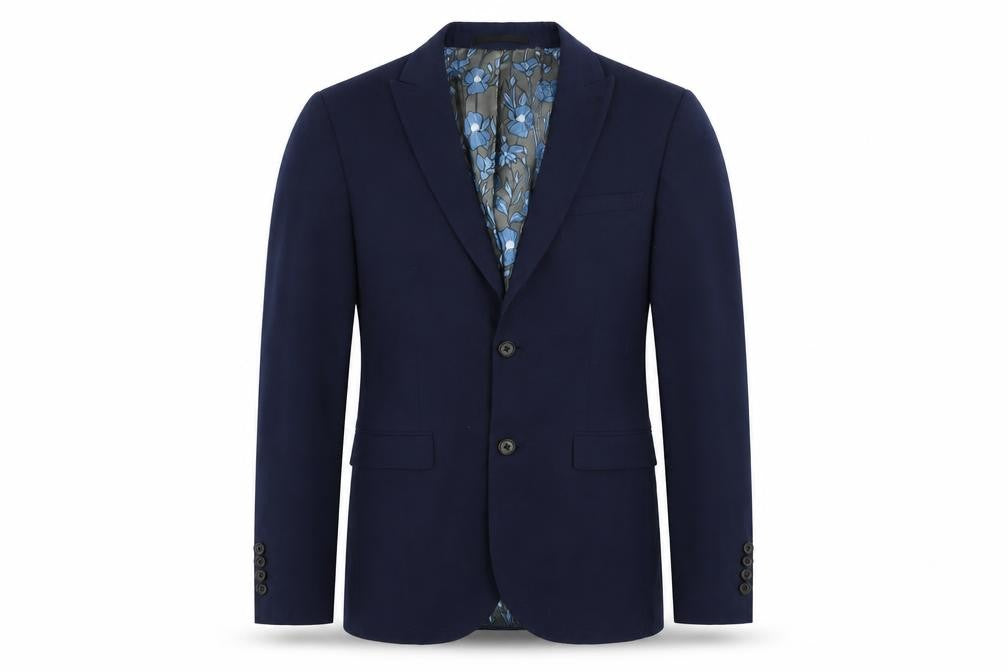 Next Mens Blue Polyester Jacket Suit Jacket Size 36 Regular