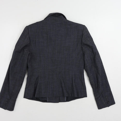 NEXT Womens Blue Jacket Blazer Size 12 Button
