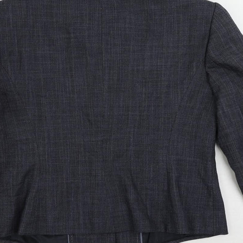 NEXT Womens Blue Jacket Blazer Size 12 Button