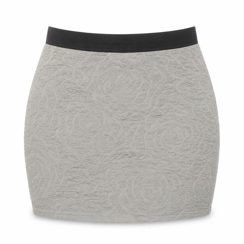 Silence + Noise Womens Green Geometric Viscose Mini Skirt Size M