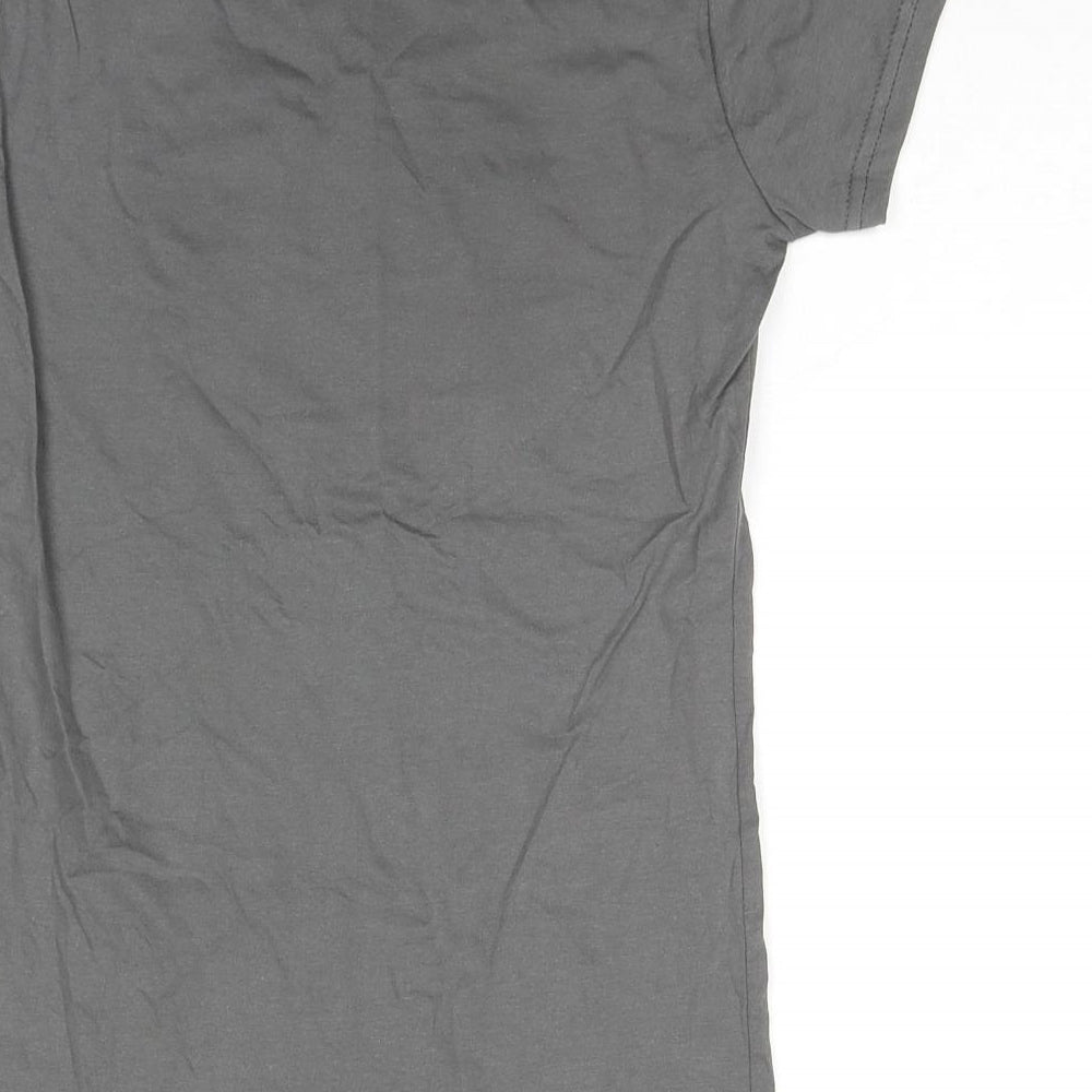 Gildan Womens Grey Cotton Basic T-Shirt Size S Round Neck - British Summer Time Hyde Park London