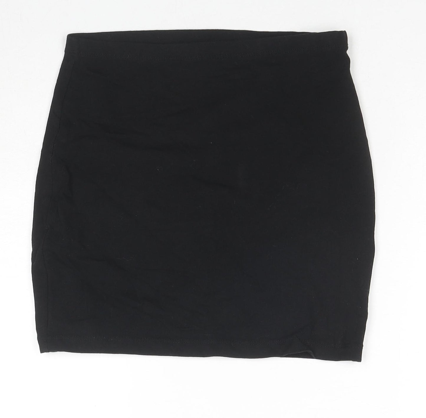 Divided by H&M Womens Black Cotton Mini Skirt Size 6