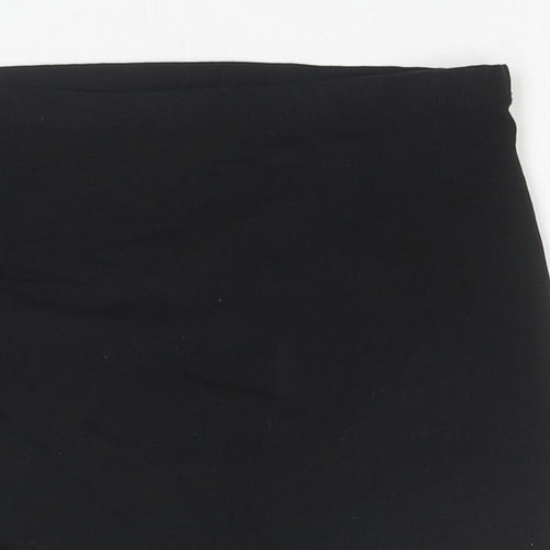 Divided by H&M Womens Black Cotton Mini Skirt Size 6