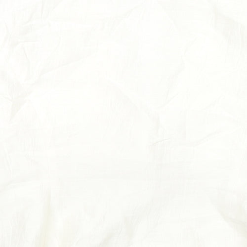 Precis Womens White Jacket Blazer Size 12 Button