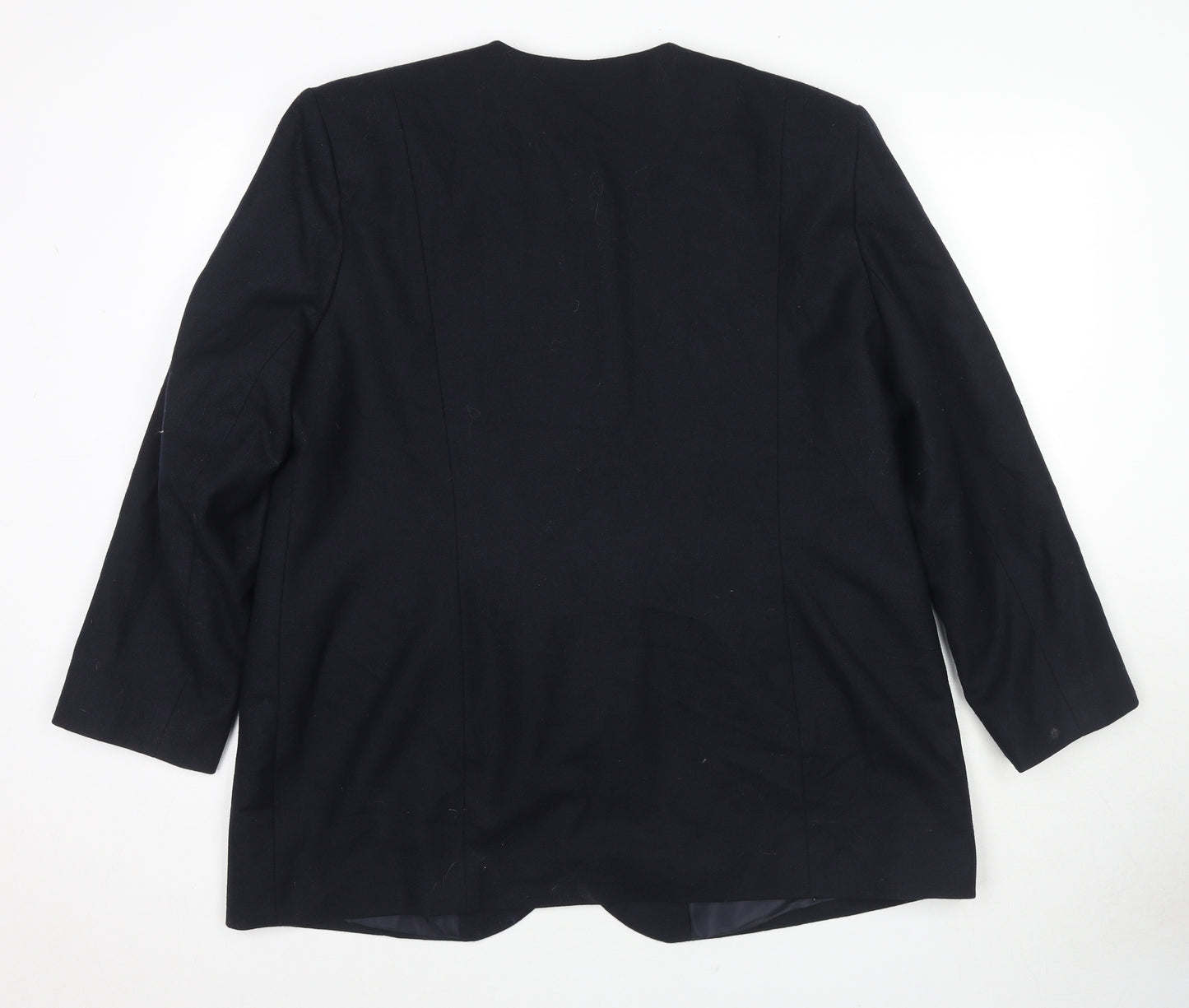 St Bernard Womens Blue Jacket Blazer Size 20 Button