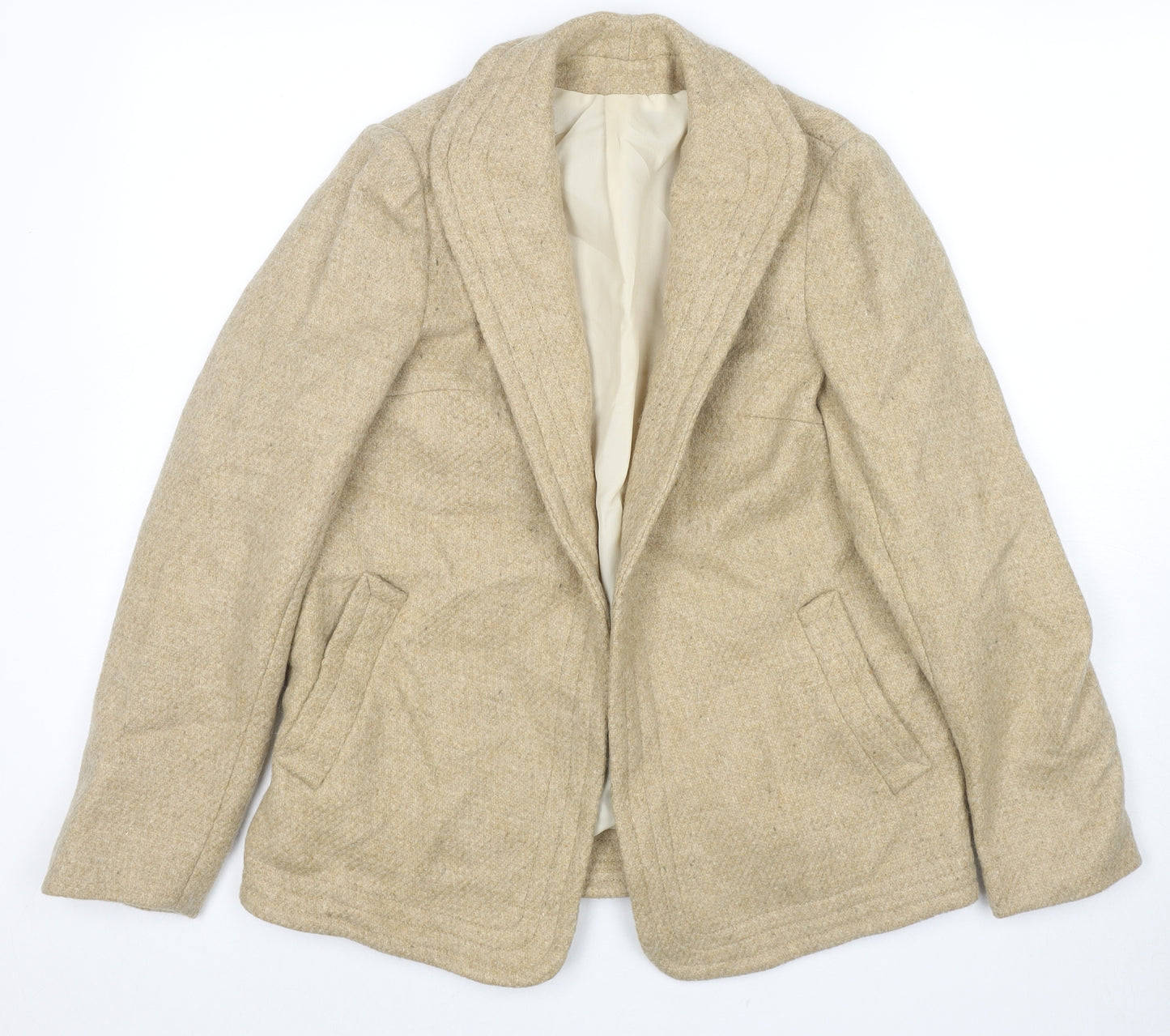Rosecraft Womens Beige Jacket Coat Size 10