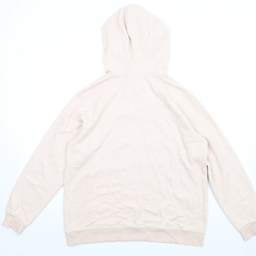 H&M Womens Pink Cotton Pullover Hoodie Size L Pullover - Dirty Dancing