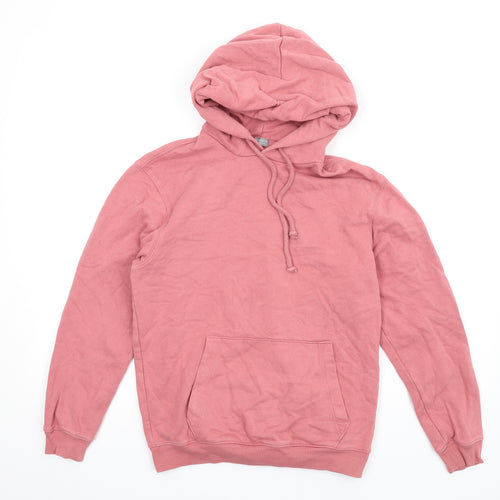 Gap Womens Pink Cotton Pullover Hoodie Size XS Pullover