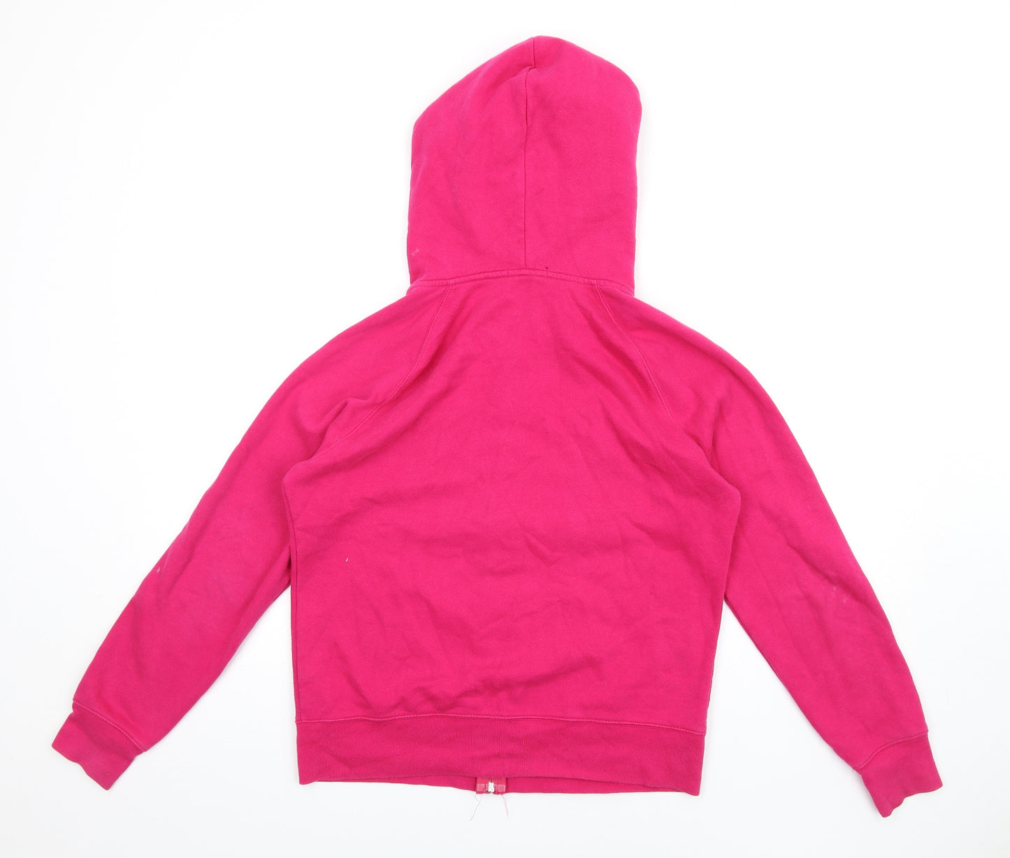 Gap Womens Pink Cotton Full Zip Hoodie Size M Zip