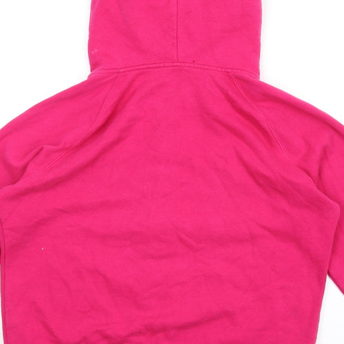 Gap Womens Pink Cotton Full Zip Hoodie Size M Zip