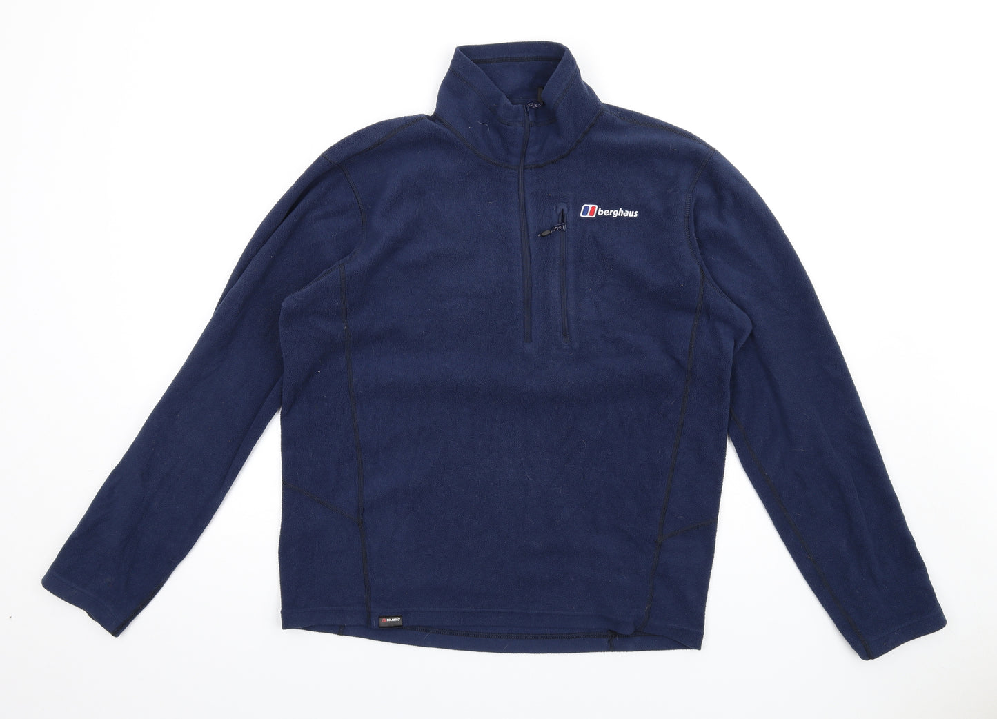 Berghaus Mens Blue Polyester Pullover Sweatshirt Size M