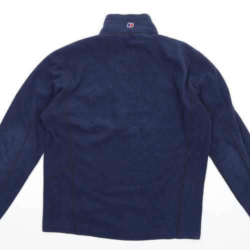 Berghaus Mens Blue Polyester Pullover Sweatshirt Size M