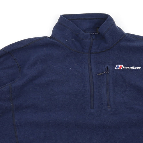 Berghaus Mens Blue Polyester Pullover Sweatshirt Size M