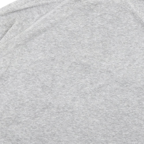 Per Una Womens Grey Polyester Pullover Sweatshirt Size M Zip