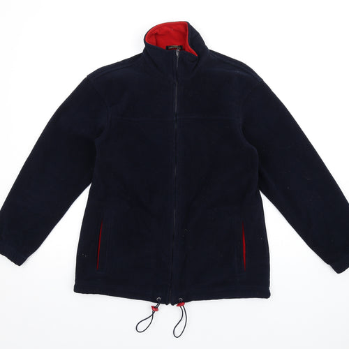 Marks and Spencer Womens Blue Jacket Size 12 Zip