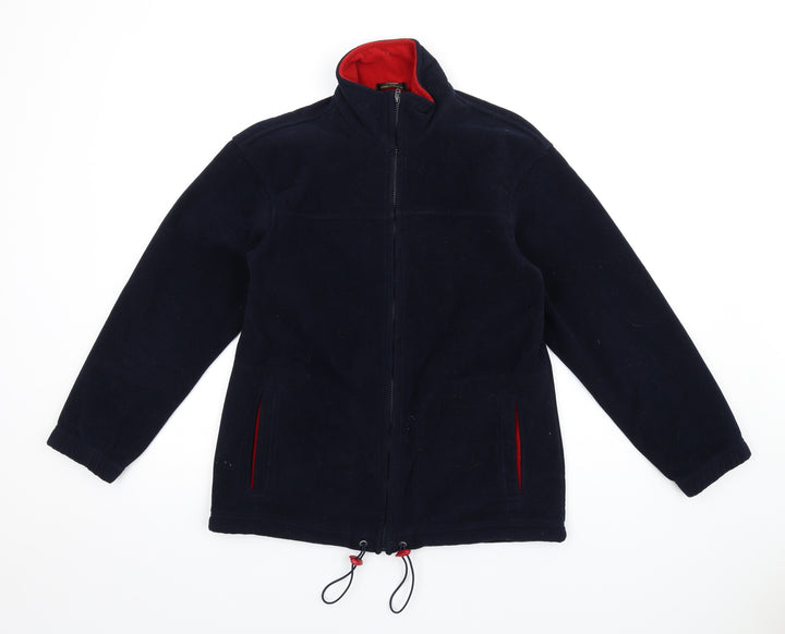 Marks and Spencer Womens Blue Jacket Size 12 Zip