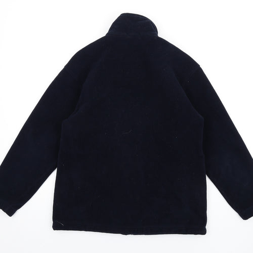 Marks and Spencer Womens Blue Jacket Size 12 Zip